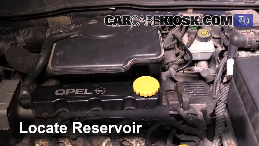 1999 Opel Astra Elegance 1.6L 4 Cyl. Windshield Washer Fluid